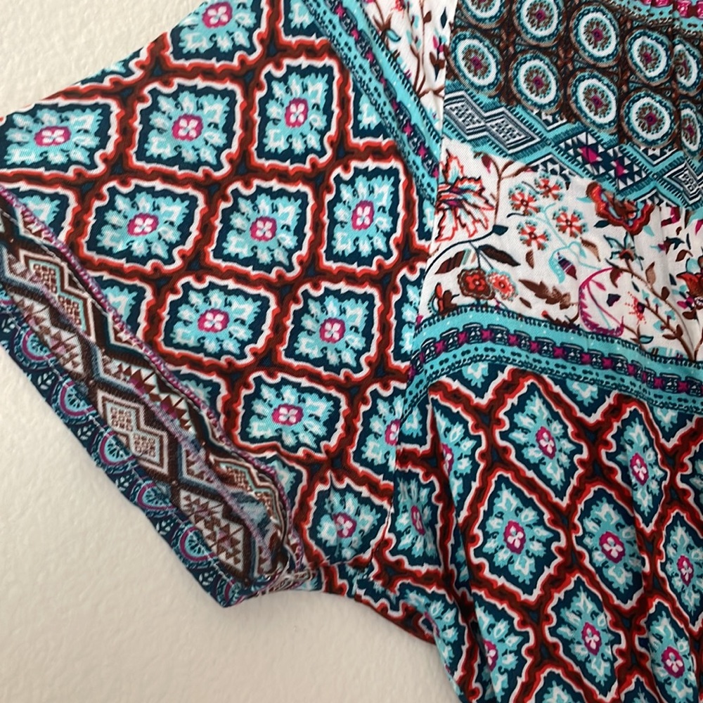 Patterned buttoned up dress - Picture 4 of 8